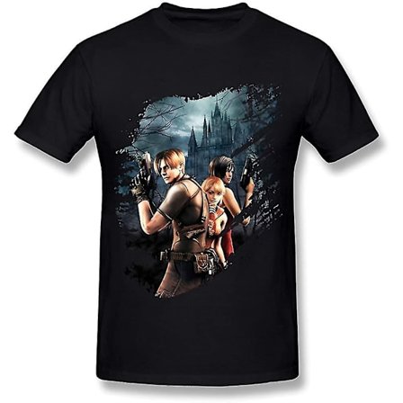 Kazzar mäns Resident Evil 4 Castle Huddle T-shirt