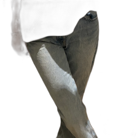 Ljusblåa jeans