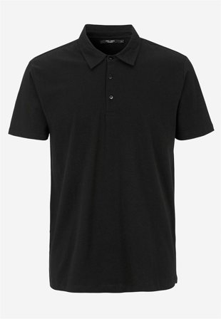 Cellbes of Sweden - T-shirt med krage - svart - för herrar - 8XL