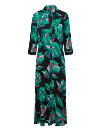 Savanna Ls Long Shirt Dress S. Noos Patterned YAS