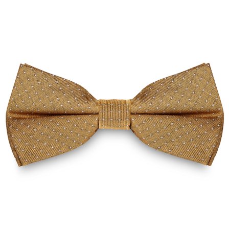 Guldfarvet Silkebutterfly med Hvide Prikker til mænd - Bundne butterflies