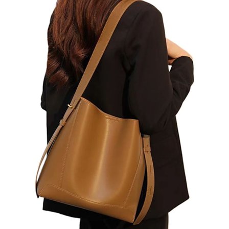 Bucket Handväska BRUN