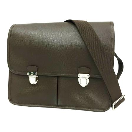 Louis Vuitton Vintage, Pre-owned Cross Body Bag Bruin, Dames, Maat:ONE Size,leer