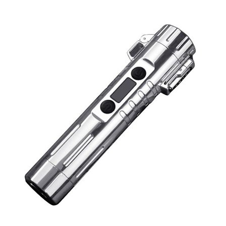 Vindtät Pulse Arc USB Laddningsbar Tändare med Rakblad Bärbara GadgetsBY