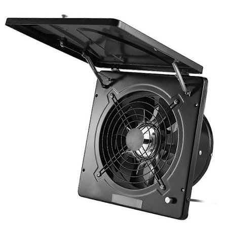 Köksfläkt Väggmonterad Med Lock, Rökfläkt Ventilation, 10 Tum Badrumsfläkt