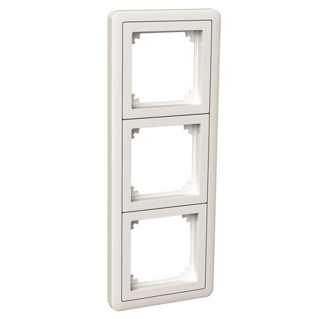 Schneider Electric WDE002803 Kombinasjonsramme IP20, innfelt eller utvendig 229 mm, hvit, Strømbrytere & vegguttak