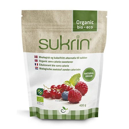 Sukrin Sukrin Sødemiddel Ø 400 g, Helse & Madvarer, Sukker & Sødemidler, Sødemidler
