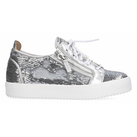 Giuseppe Zanotti, Sneakers Grijs, Dames, Maat:37 EU