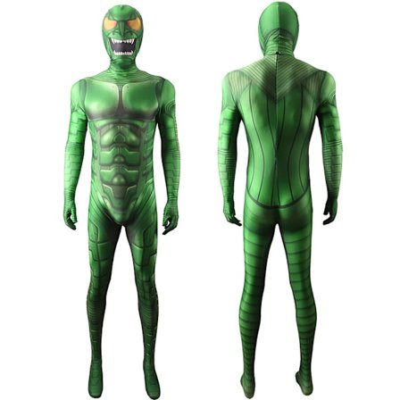 Green Goblin cosplay Bodyt Halloween jul cosplay puku Green S xl