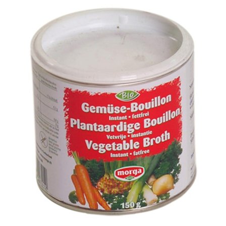 Morga Grøntsagsbouillon pulver, fedtfri 150 g, Helse & Madvarer, Krydderier, Bouillon