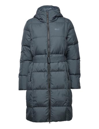 Frozen Lake Coat W Fôret Kåpe Grå Jack Wolfskin