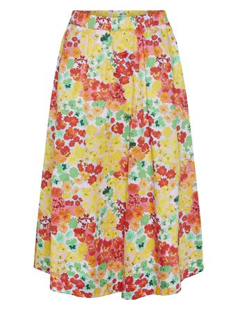 Yasbloompatch Hw Skirt - Show Orange YAS