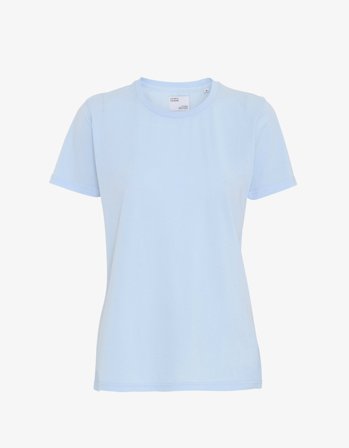 Women Light Organic Tee - Polar Blue - XL