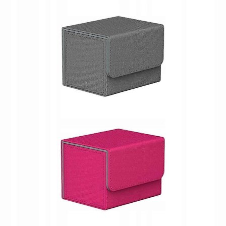 2x Kortstokk Boks Kort Etui Holder Oppbevaring