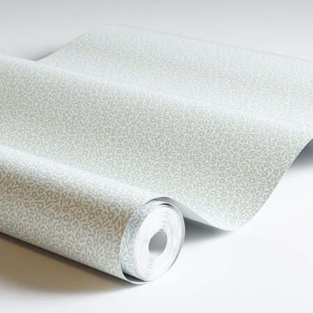 Duro Tapetprov, Smulan 223-05P Småmönstrat, Vit/Blå, L, , Färg & tapeter