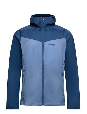 Microlight Jacket Brick/Light Golden Yellow M Outerwear Sport Jackets Blå Bergans*Betinget Tilbud