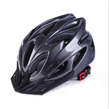 Sykkelhjelm for voksne, menn og kvinner, avtakbart visir med aerodynamisk design, lett hjelm med avtakbar innerpute for by- og terrengsykling