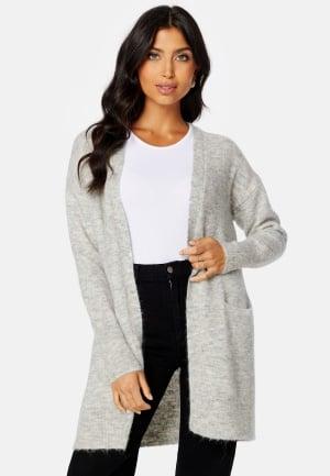 SELECTED FEMME Lulu New LS Knit Cardigan XS Light Grey Melange Topit & T-paidat Dam