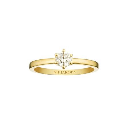 Sif Jakobs, Ring Ellera Uno Pianura Grande Geel, Dames, Maat:56 MM