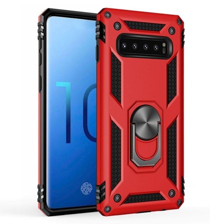 Bofink Combat Samsung Galaxy S10 kuoret - Punainen