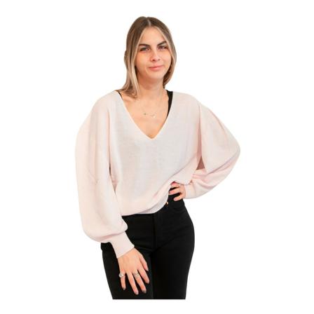 ViCOLO V -neck shirts , Roze , Dames , Maat: ONE Size