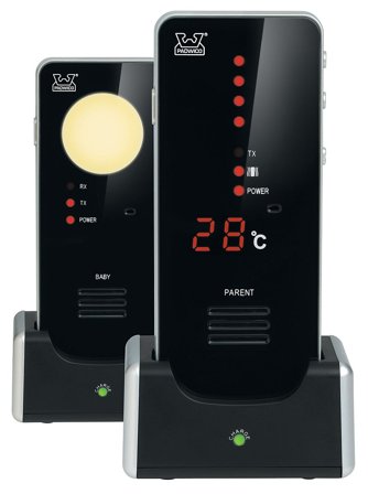 Padwico Babyalarm 850 Heldigital Sort, Børn & Forældre, Babyudstyr, Babyalarmer
