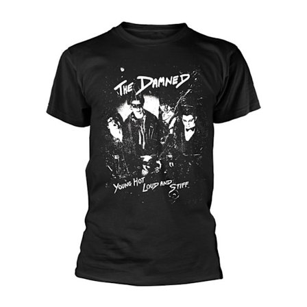 The Damned Unisex Vuxen Ung Het Högljudd Och Styv T-Shirt S Svart