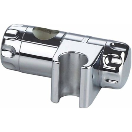 Fastmontert dusjhodeholder, universell justerbar håndholdt dusjhodeholder, faste dusjhoder, ABS justerbar skinne glideskive flens dusjholder