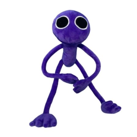 Rainbow Friends Blå Lila Plys Legetøj Ting Dukker Børnegaver Jul - Perfect-Xin lilla