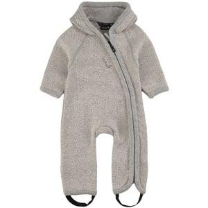 Isbjörn Of Sweden Shaun Knitted Onesie Lunar Beam 56/62 cm - Fleeces and midlayers - 56/62 cm - Grey