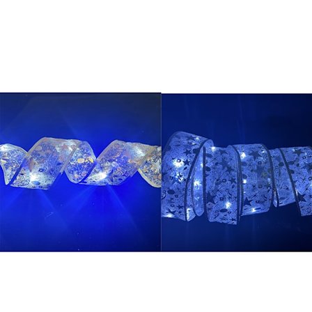 2 stk 5M LED Bånd Julelys, LED Juletre Bånd, Lac