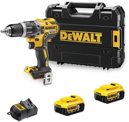 Dewalt DCD796M2 Slagboremaskine med batteri og oplader, Maskiner