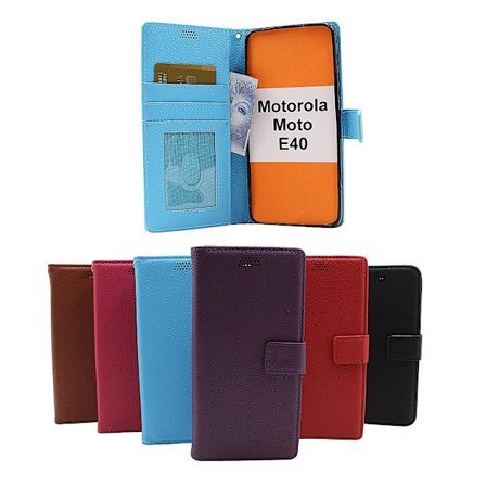 New Standcase Wallet Motorola Moto E40