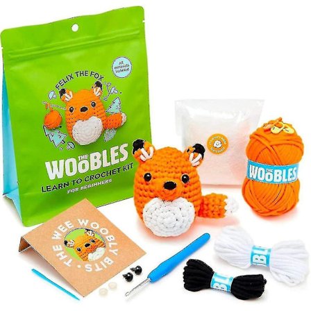 Virka kit för nybörjare Diy virka gosedjur kit nybörjare virka kit