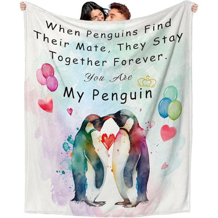 Bröllopsdag Filt, Gåva till Fru, Romantisk, Födelsedag, Jag Älskar Dig Gåvor till Pojkvän Flickvän, Alla Hjärtans Dag Gåva till Par Fru 60" x 80"