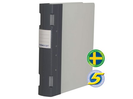 KEBA Gaffelpärm Ergo A4 55mm grafitgrå - Lyreco - Kontorsmaterial - Pärmar och register - Gaffelpärmar i plast