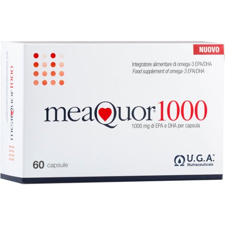 Meaquor 1000 60 Capsule - Omega 3 Puro e Naturale