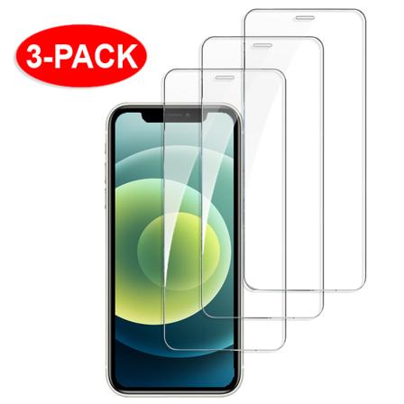 3-pack - Härdat glas skärmskydd för iPhone X / Xs