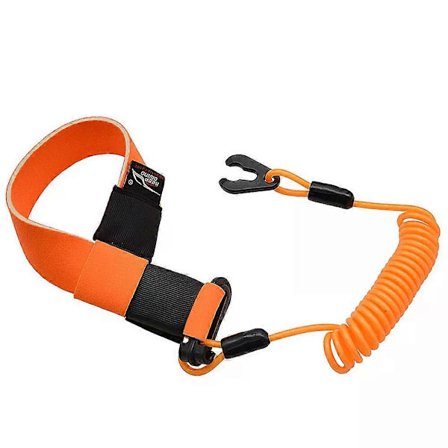 Båd Motor Stopkontakt Nøgle Reb med Spænde Jetski Sikkerhedsline Nøgle Påmindelse Reb Sikkerhedsline til Jetski