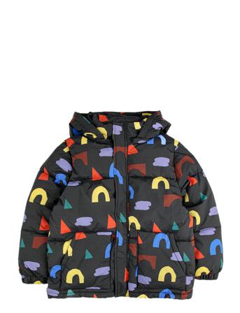 Playful All Over Padded Jacket Toppatakki Monivärinen/Kuvioitu Bobo Choses
