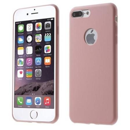 Skal Med Gummiyta Till Iphone 7 Plus - Rosa Rosa
