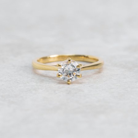 Förlovningsring Spirea, 18K Rödguld - Förlovning- och vigselringar