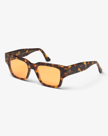 Sunglass 02 - Classic Havana - Orange - One Size