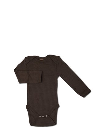 Body Ls, Brown Drop Needle, Merino Wool Brown Smallstuff