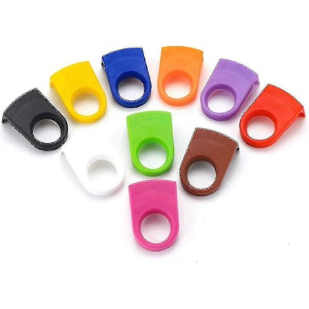 10 stk. ABS Drikke Clips Flaskeholdere Øl Cocktail Snap Til Schooner & Bægerglas (tilfældig farve)