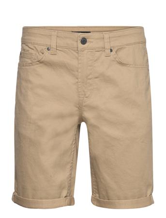 Onsply Life Reg Twill 4451 Shorts Jeansshorts Denimshorts Beige ONLY & SONS*Betinget Tilbud
