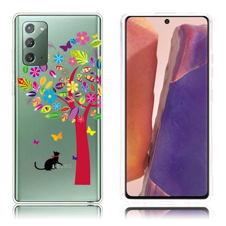 Deco Samsung Galaxy Note 20 skal - Färgglatt Träd