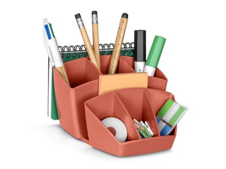 CEP Prylställ Terranova 8-fack orange - Lyreco - Kontorsmaterial - Till skrivbordet - Penn och Prylställ