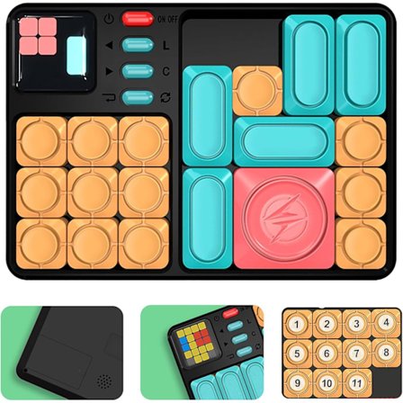 Super Glide Puslespil, Originale 500+ Udfordringer Hjernepuslespil, Elektronisk Puslespil, Legetøj til Børn Teenagere, Rejse Spil Fødselsdagsgaver