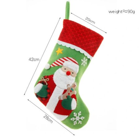 Julstrumpor Julklappspåse STOR A A LargeA